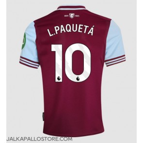 West Ham United Lucas Paqueta #10 Kotipaita 2024-25 Lyhythihainen